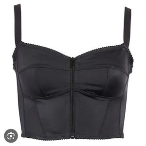 SKIMS GLAM BUSTIER | ONYX | L